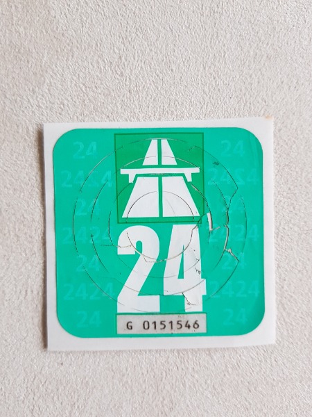 Autobahnvignette Vignette 2024