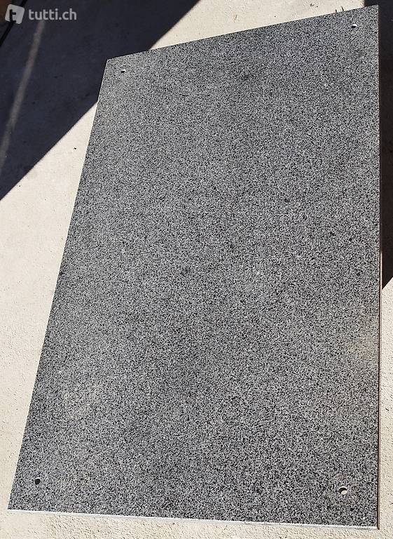 Granitplatte Tischplatte Grabplatte Gedenktafel 100x60cm