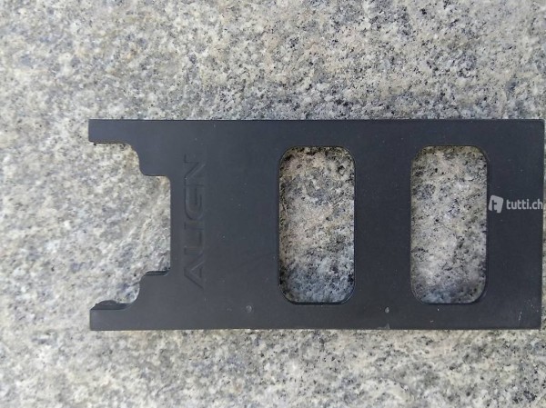 ALIGN T-REX 600 AKKU-HALTEPLATTE Kunststoff NEU