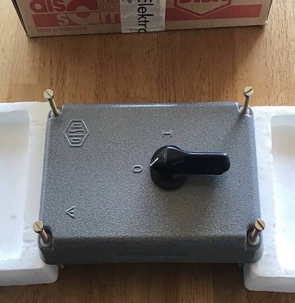  Disa Elektro Schalter 11 bis 18 Amp.