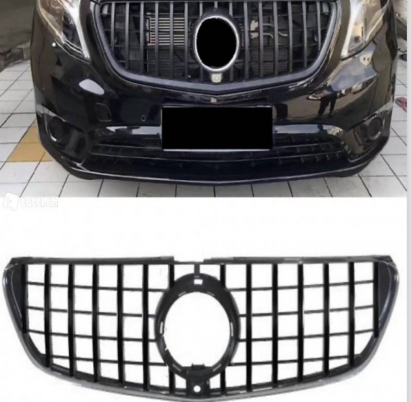  KÜHLERGRILL PANAMERICA MERCEDES-BENZ V W447 SCHWARZ