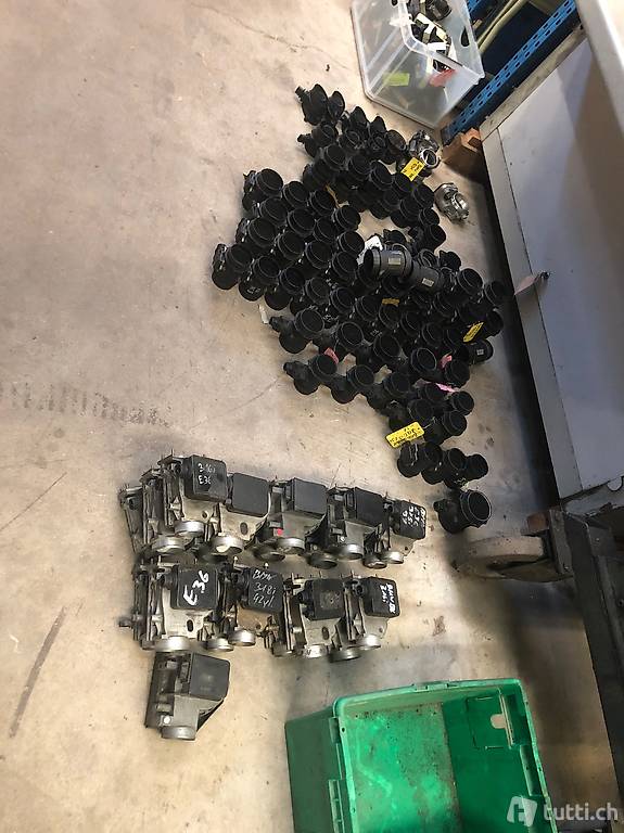 Luftmassen-, Luftmengenmesser von verschiedenen Marken