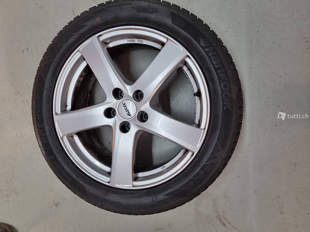 Audi Kompletträder 18 Zoll mit Hankook Winterreifen