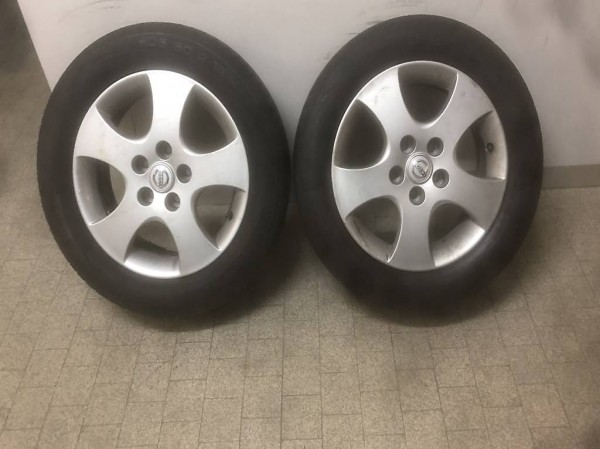  2x Nissan Felgen inkl. Reifen - 205/60 R16 H - Sommer