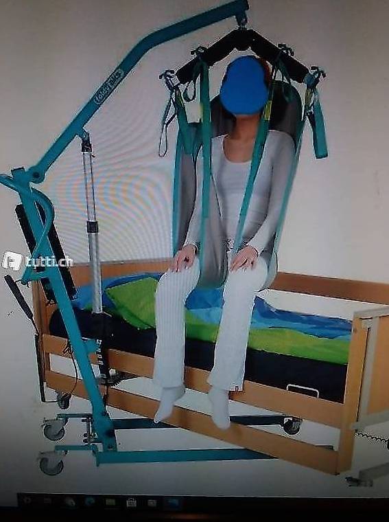 Mobiler Bettlift Handhydraulisch
