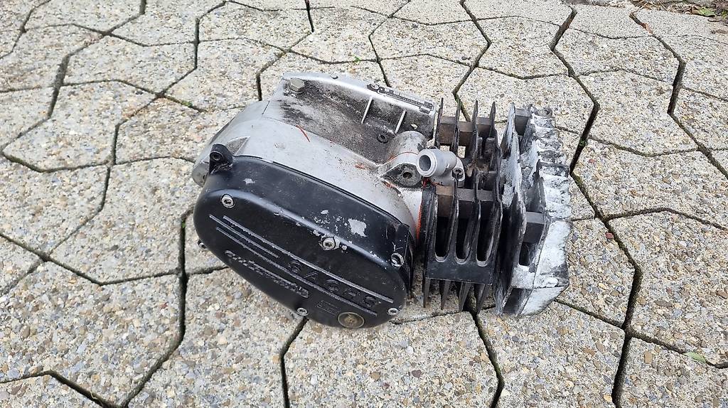Sachs Automatik 503 AB/AC/ADV/ABL Motor. Gebraucht. Ungetestet.