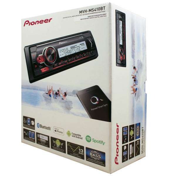 pioneer marine radio bluetooth neu ovp mvh-ms410bt Radio