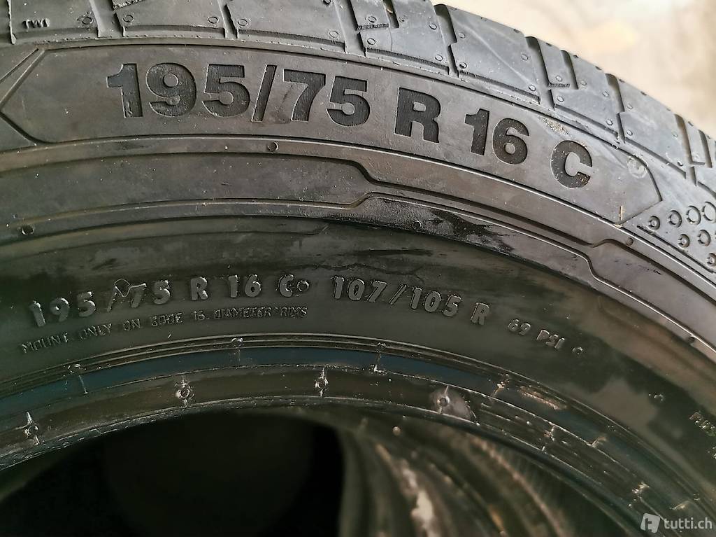  Neue Sommerreifen 195/75R16 C für Nissan, Opel, Renault