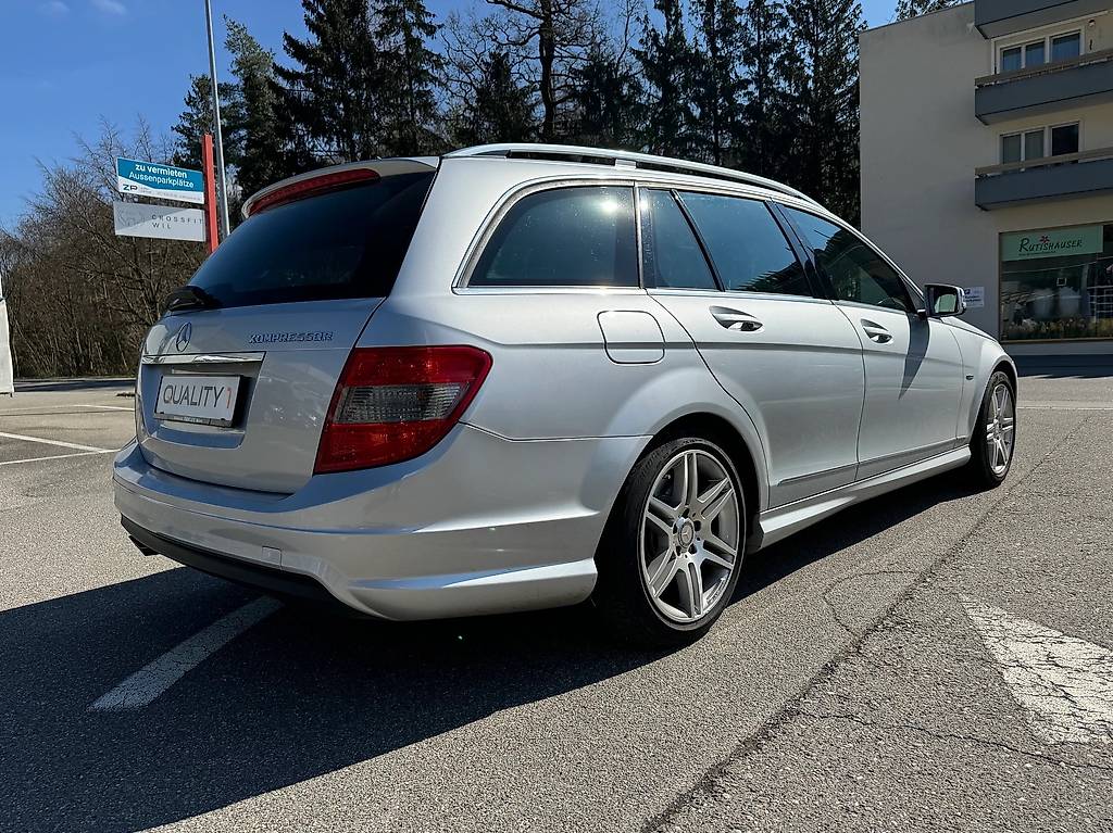 mercedes-benz c 180 blueeffi. 2010 -136 000 km frisch ab mfk
