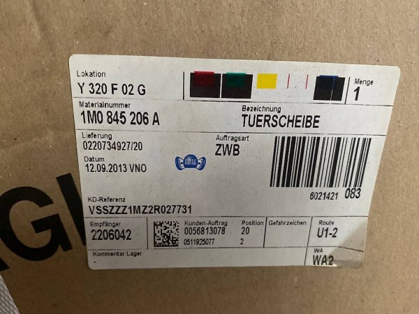 Seat Leon 1M Türscheibe