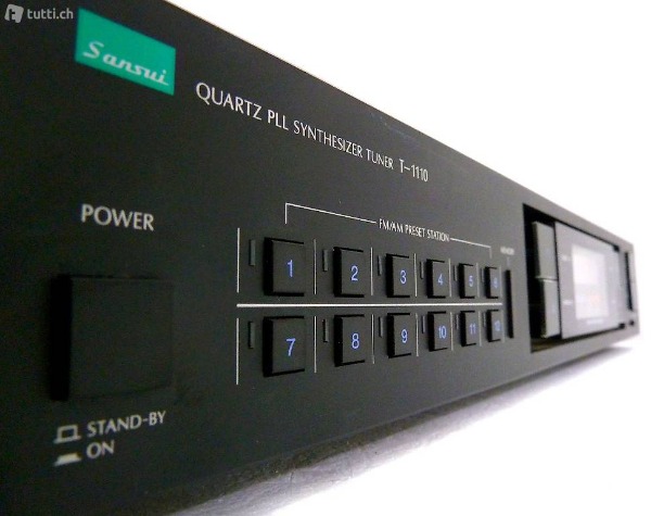 Tuner Sansui TT- 1110 L Hifi balck