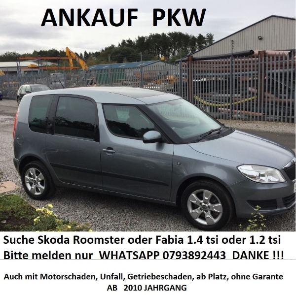 Ankauf Skoda Superb, Octavia, Yeti Fabia Roomster Rapid