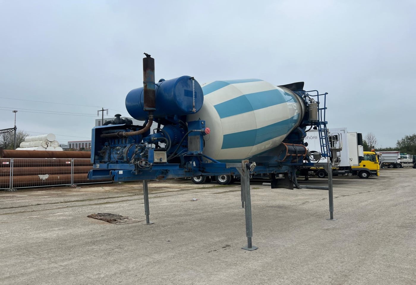 PETER-WINTERTHUR, Betonmischer 8m³, Betonmischer