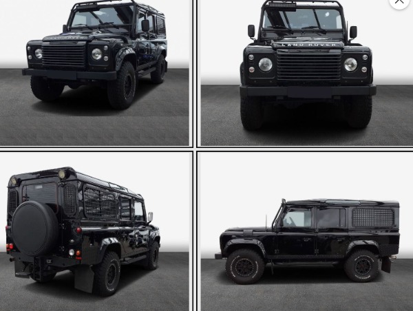 Land Rover Defender 110 Black Pearl