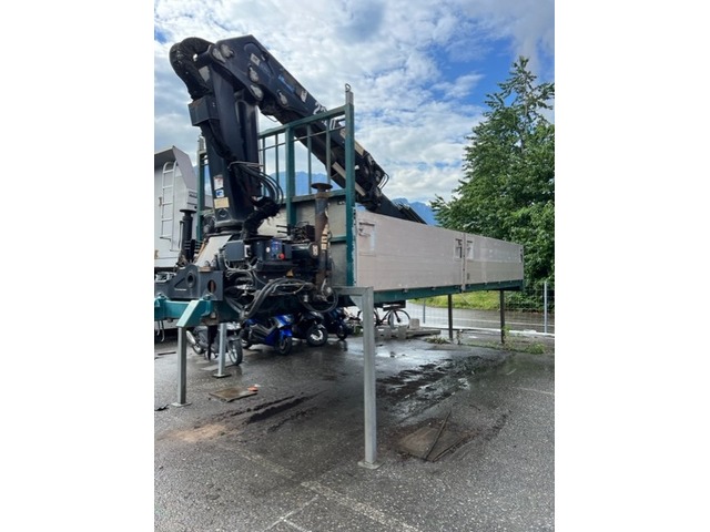 HMF, HMF 5100, Pritsche, Wechselaufbau 4Achse, Wechselsystem