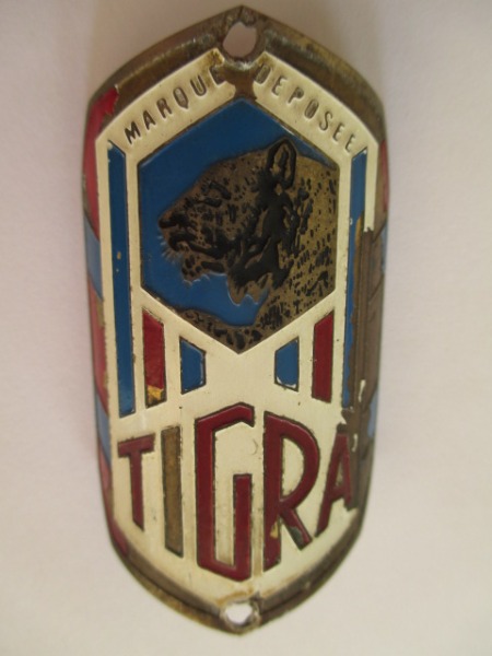 Steuerkopf CH Schild Emblem: Tigra Velo