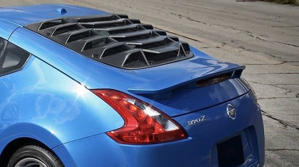  Nissan 370Z Heckscheiben Jalousie , Aussen Jalousie ,Window