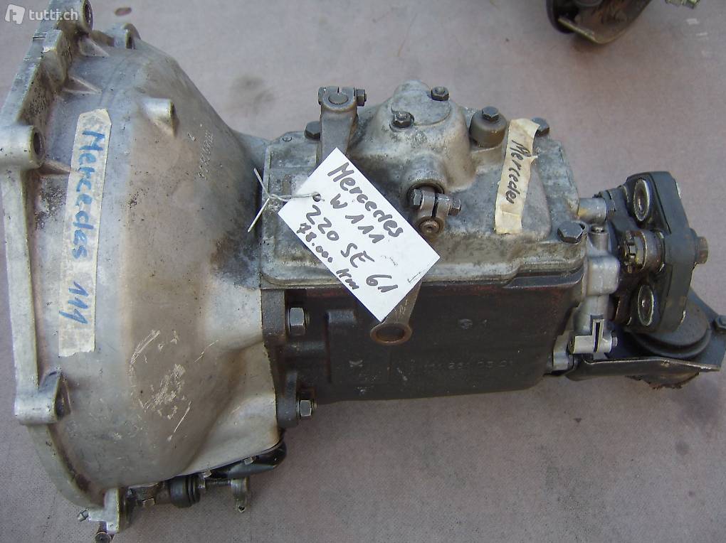 Oldtimer Mercedes Schalt- Getriebe W111 220SE Bj.1961