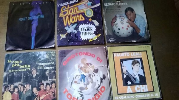 VECCHI DISCHI 45 GIRI per collezione
