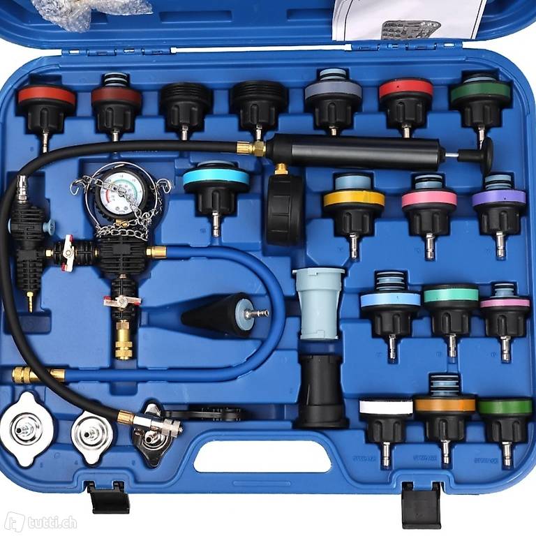  28 tlg. Kühlsystemtester Kühler