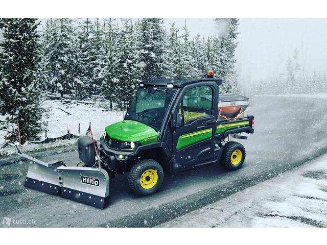 HILLTIP, Schneepflug/Schneeschild JohnDeere Gator, Winterdienst