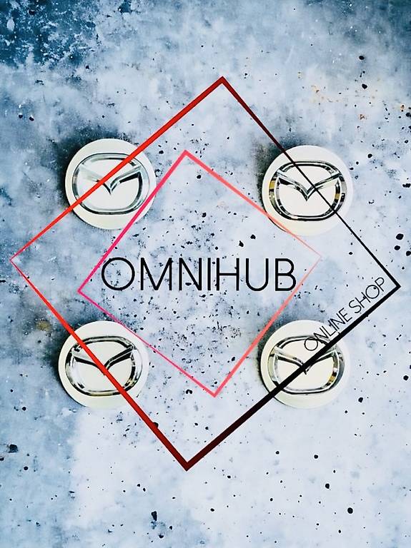 Mazda 56mm Nabendeckel Radnaben Radkappen Felgendeckel