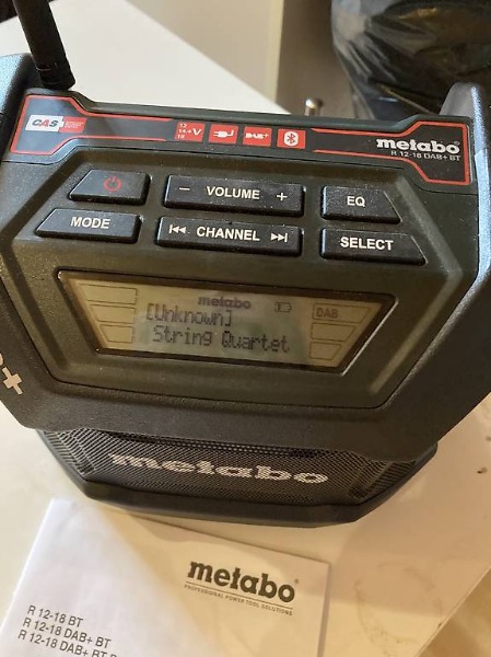 Baustellen Radio DAB 12