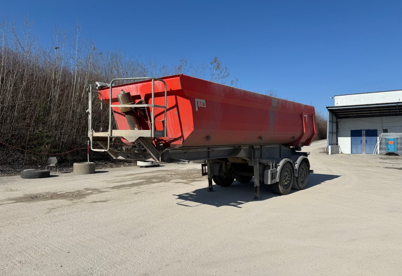 SCHWARZMÜLLER, HKS2/E Kipper / Swiss-Vehicle, Rückwärtskipper
