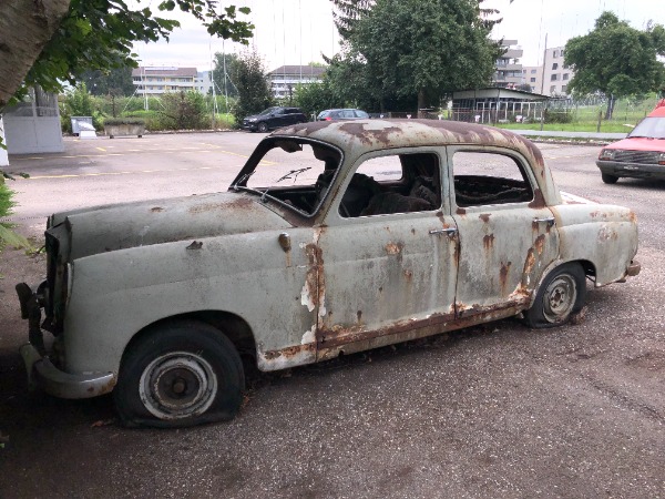 Mercedes 180 Ponton W120 1954 – Projekt / Teilespender