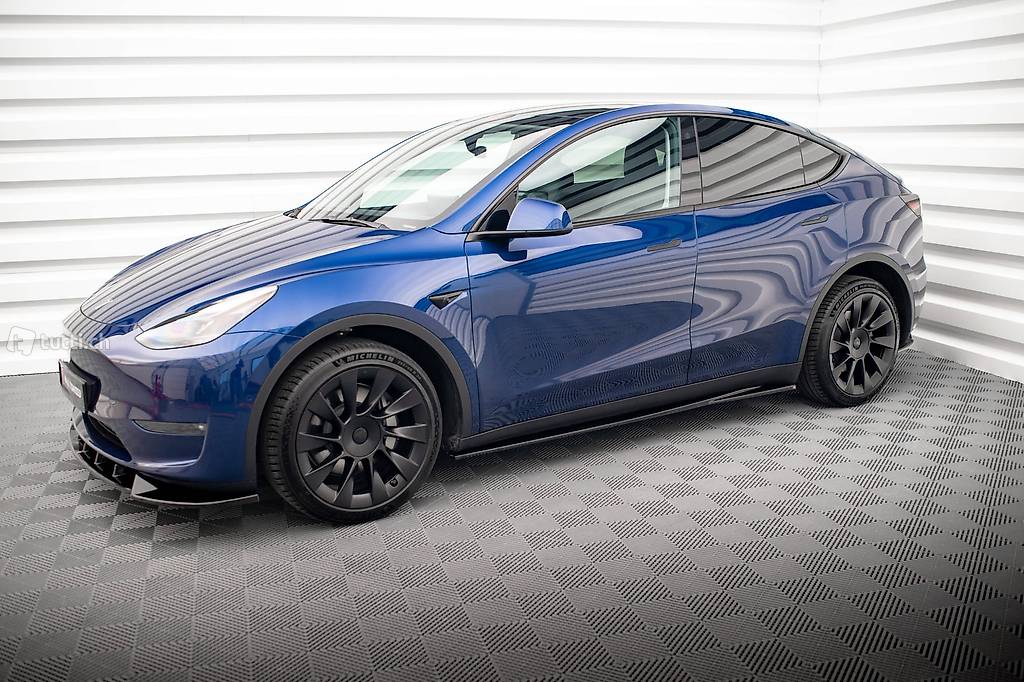  Seitenschweller Ansätze Spoiler V.1 TESLA MODEL Y