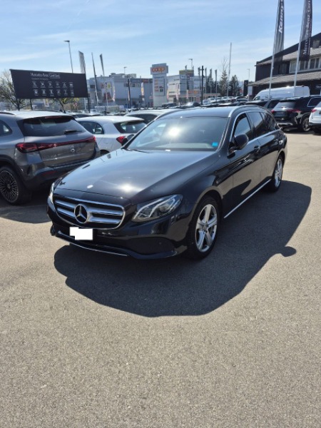 Mercedes E Klasse E 220 d Kombi Schwarz Leder 2017 CH E220d