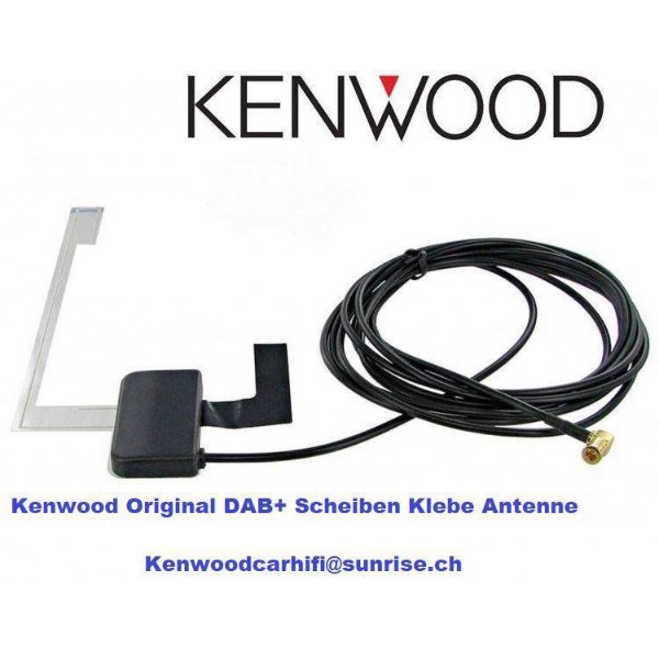 Antenne DAB Klebe Scheibe Kenwood Neu OVP