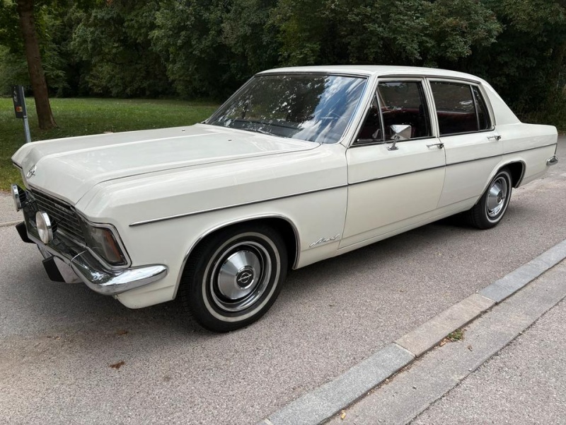 Oldtimer Opel Admiral B, Bj.1971, H-Kennzeichen/ HU:3/27 oder neu