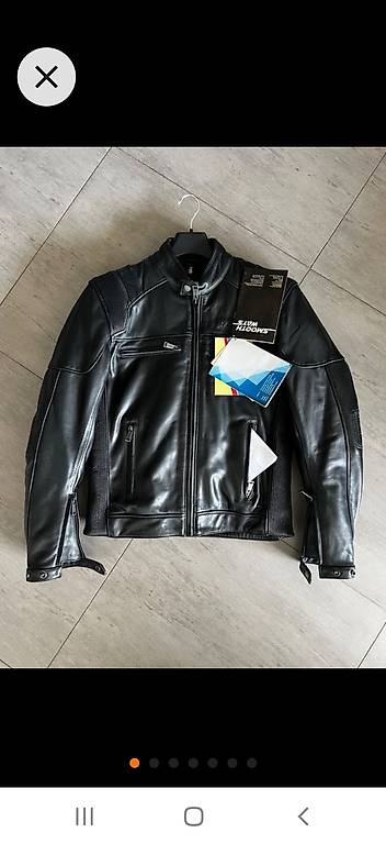Original HELSTONS Lederjacke
