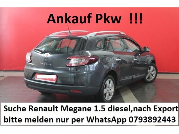 Ankauf Renault Megane, Scenic, Kangoo, Grand Scenic