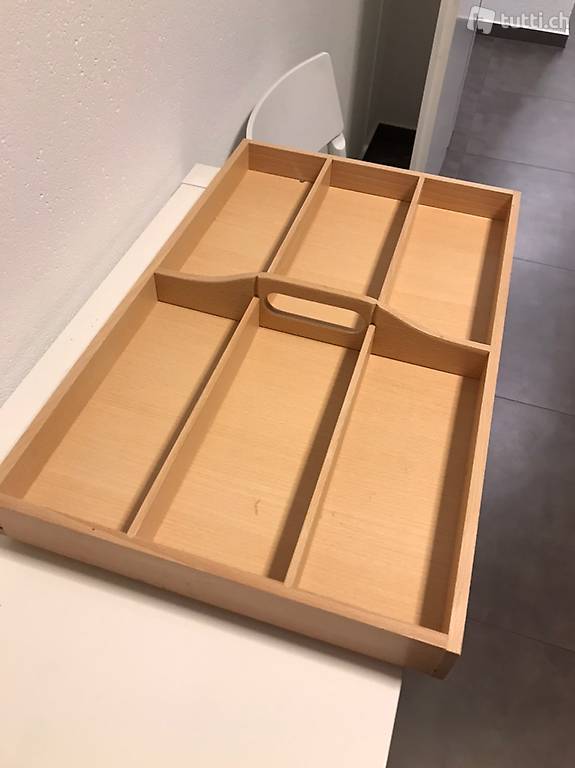 Besteckbehälter aus Holz