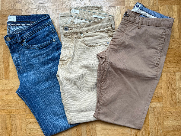 3 Paar Herren Jeans/Hose Springfield, Esprit + Exist, Gr.S/M