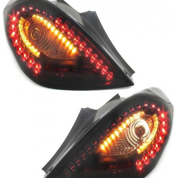  LED Rückleuchten Heckleuchten Set Opel Corsa D 3-trg 06 - 10