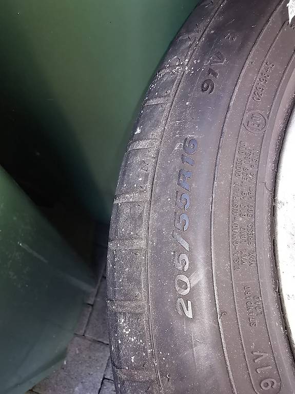 Audi felgen mit Reifen 205-55-16