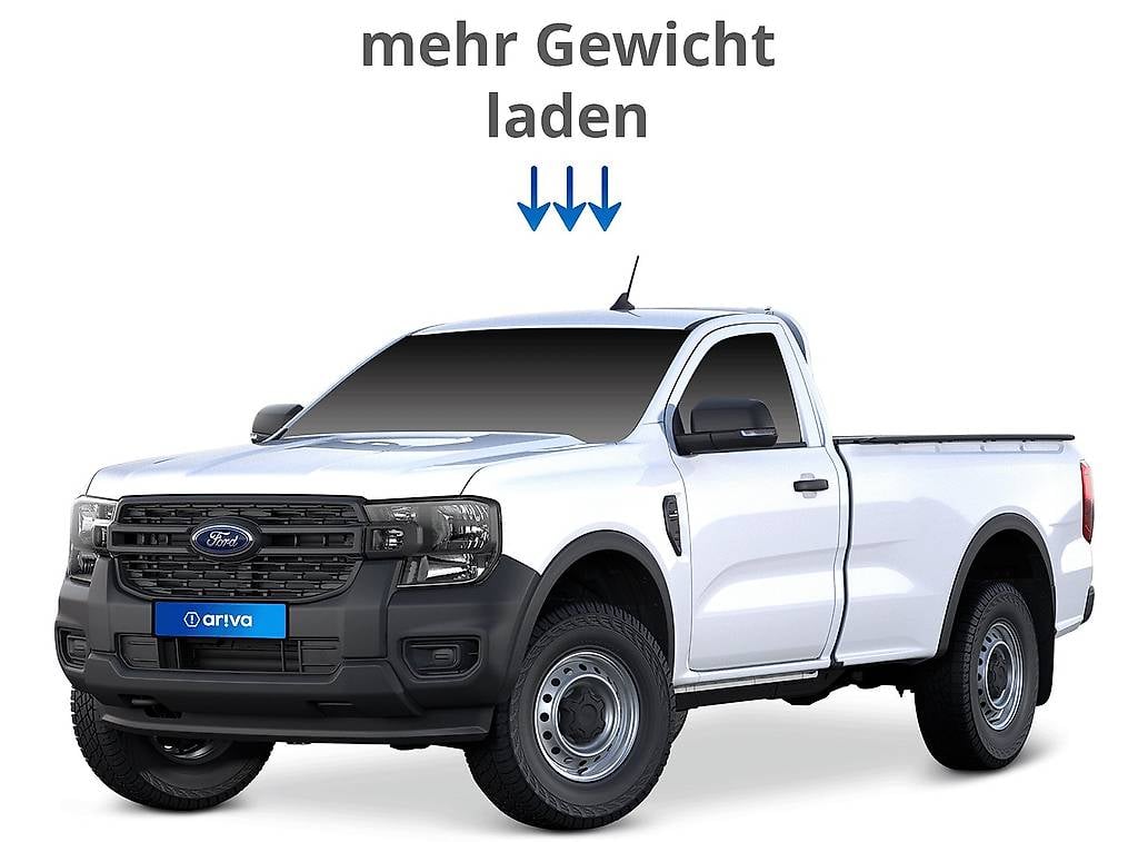 Auflastung Ford Ranger (>2023) 3.5 t GG / 7 t Gesamtzuggew.