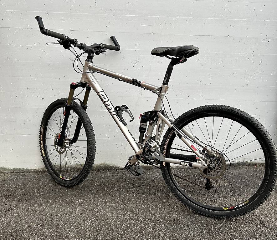 BMC, Fahrrad, Velo, MountainBike, silber, gebraucht