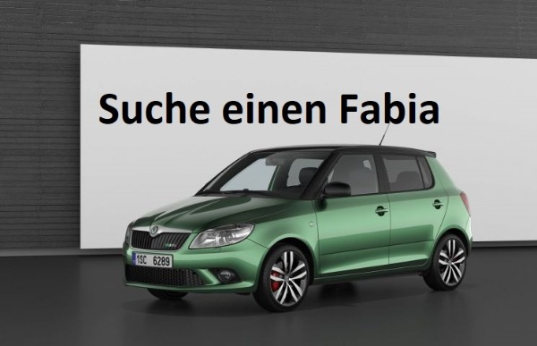 Suche einen Skoda Fabia 1.2 tsi 1.4 tsi 1.2 tdi nach Export